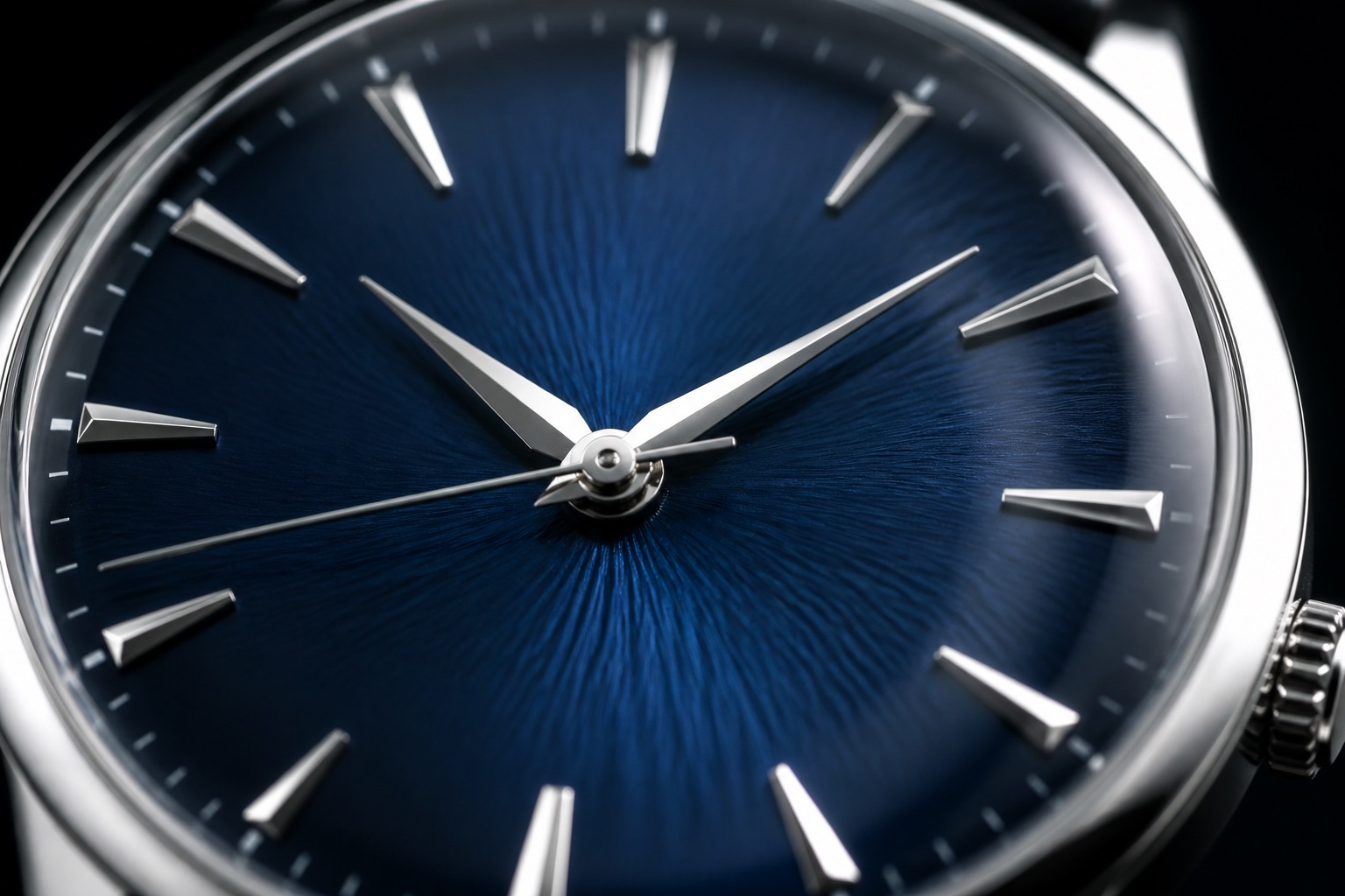 Close-up of a Likeyou watch dial